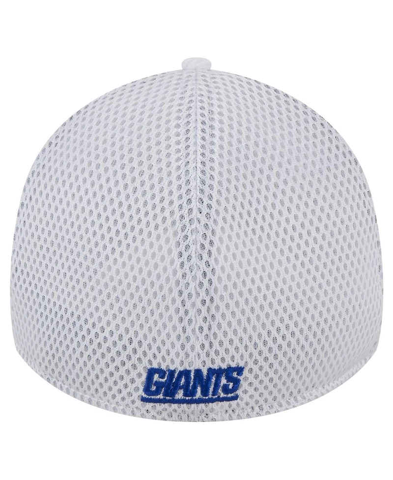 New Era Men's White New York Giants Breakers 39THIRTY Flex Hat