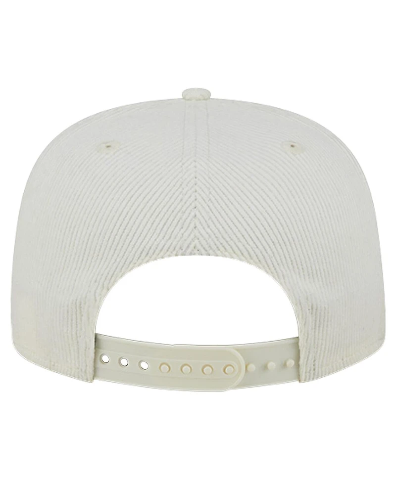 New Era Men's White Austin Fc Throwback Corduroy Golfer Adjustable Hat