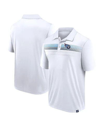 Fanatics Men's White Tennessee Titans Big Tall Sublimated Polo