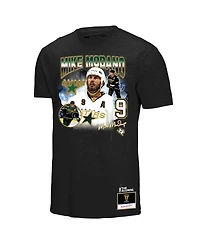 Mitchell & Ness Men's Mike Modano Black Dallas Stars Name Number Legendary Collage T-Shirt