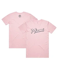 Peace Collective Men's and Women's Pink Inter Miami Cf Vice Essentials T-Shirt