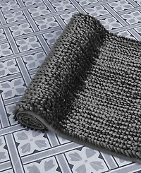 Laura Ashley Butter Chenille Bath Mat