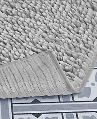 Laura Ashley Butter Chenille Bath Mat, 17" x 24"