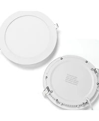 7" Led Recessed Ceiling Panel Down Light 3 Color 15W Slim Spot Lamp Home Pack