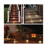 5pc Deck Garden Malls Landscape Warm White Led Lights Low Voltage Waterproof