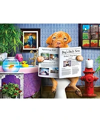 Masterpieces Wild & Whimsical - The Library 300 Piece Ez Grip Puzzle
