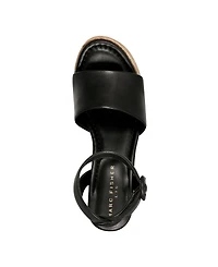 Marc Fisher Ltd Women's Palyca Block Heel Open Toe Dress Sandals