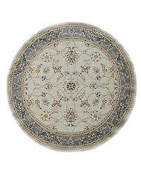 Closeout! Km Home Pesaro 5'3"x5'3" Round Area Rug