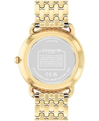 Coach Women's Gold Elliot Stainless Steel Watch 36mm