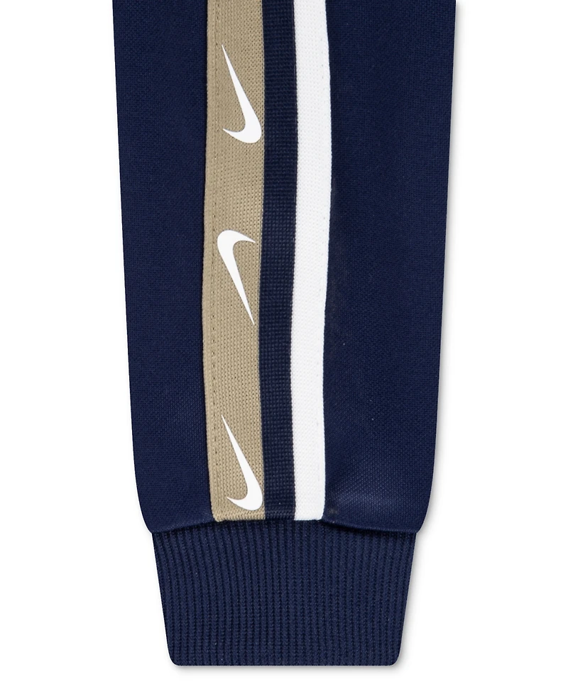 Nike Baby Boys Logo-Taped Pique Coverall