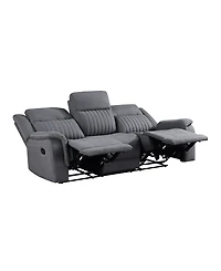 Homelegance White Label Magnus 86" Double Reclining Sofa
