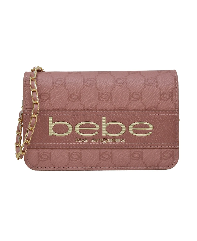Bebe Serena Monogram Crossbody Bag