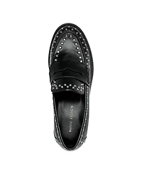 Marc Fisher Women's Yolo Slip-On Embellishment Casual Penny Loafers
