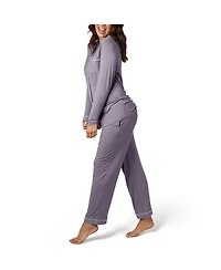 Kindred Bravely Maternity Clea Classic Long Sleeve Nursing Pajama