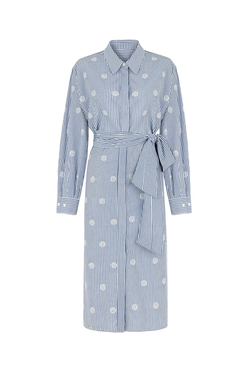 Nocturne Women's Belted Shirt Dress