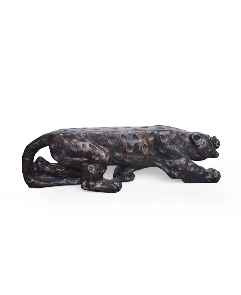 Streamdale Exquisite Leopard Bench Antique Copper Oasis for Your Patio