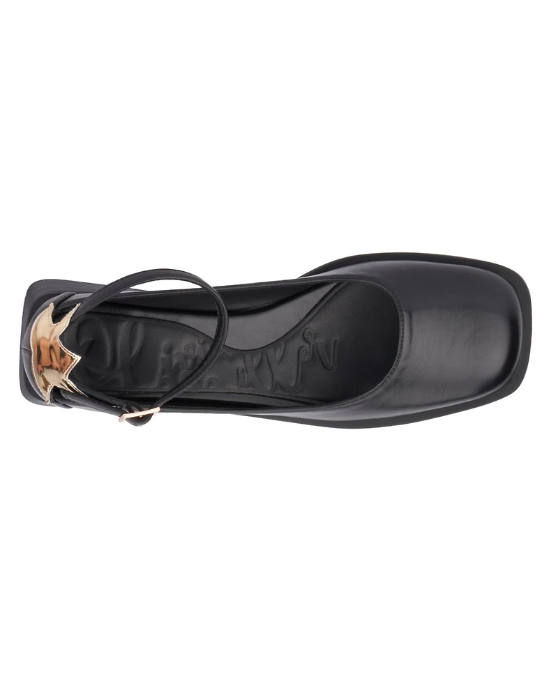 Olivia Miller Women's Astrology Ankle Strap Sandals