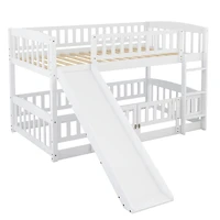 Streamdale Twin Bunk Bed w/ Slide and Ladder
