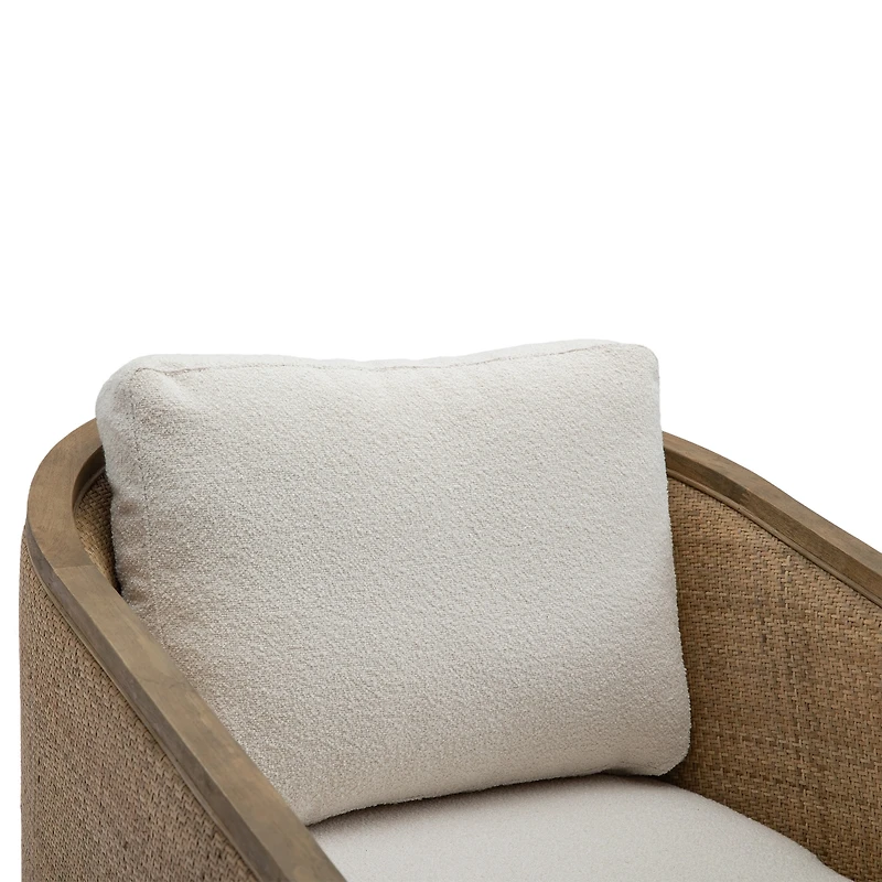 Streamdale Cozy Swivel Barrel Chair