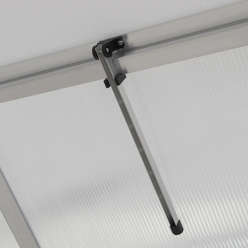 Streamdale Furniture Greenhouse Aluminum, Polycarb, Vent, Door