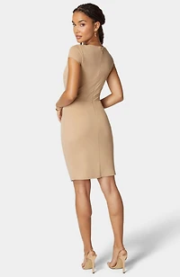 Bebe Women's Embellished Corset Mini Dress