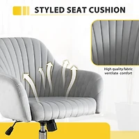 Streamdale Adjustable Velvet Leisure Chair (Pink)