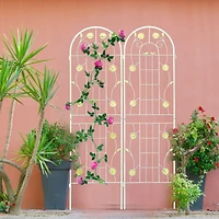Streamdale Furniturev Rustproof Metal Garden Trellis for Climbing Plants