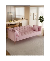 Streamdale Furniture 71" Convertible Double Folding Living Room Sofa Bed