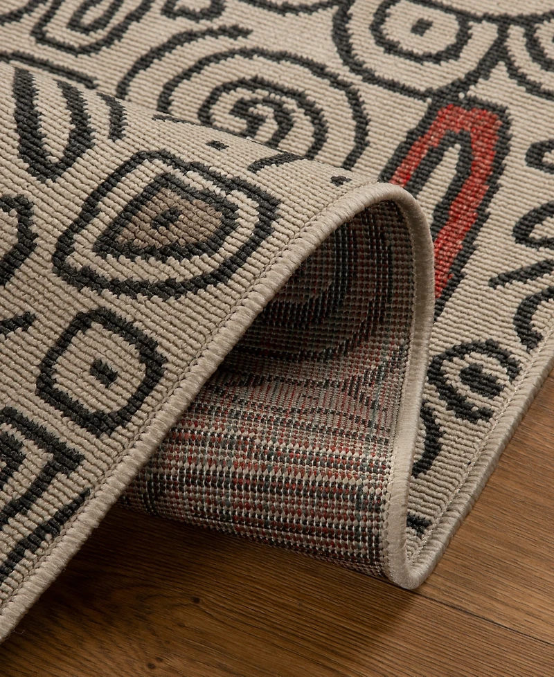 Lr Home Trixie 8'x9'9" Outdoor Area Rug
