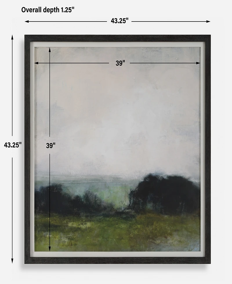 Uttermost First View Of The Water Framed Print
