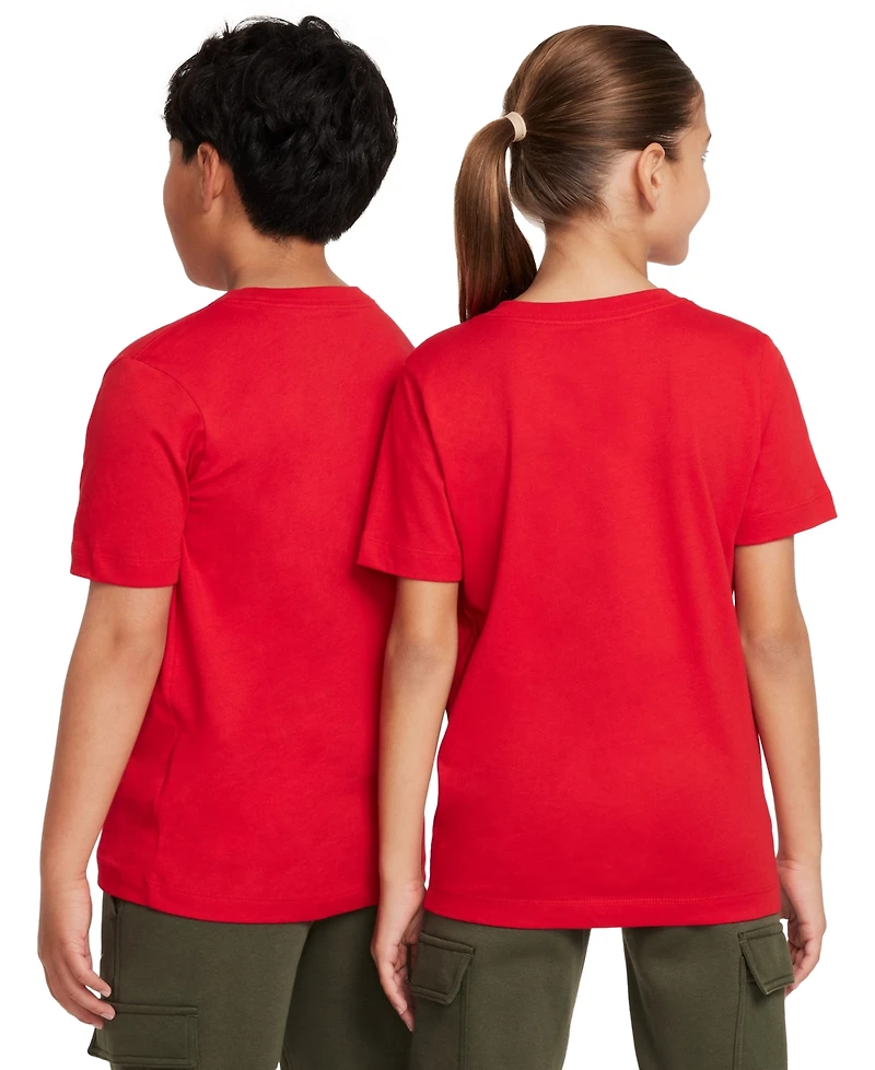 Sportswear Embroidered Logo Graphic T-Shirt