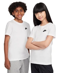 Sportswear Embroidered Logo Graphic T-Shirt