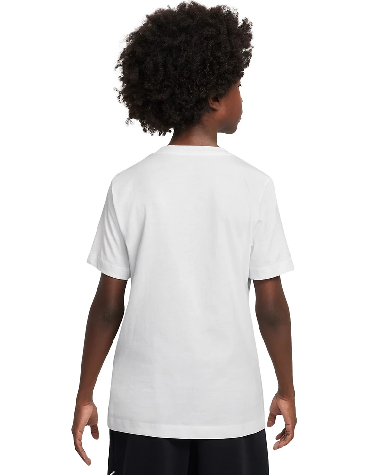Sportswear Embroidered Logo Graphic T-Shirt
