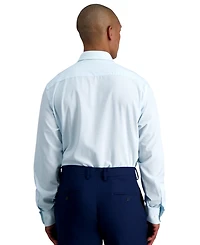 Haggar Men's Smart Wash Slim Fit Dress Shirt