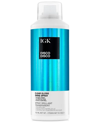 Igk Hair Disco Disco Clear Gloss Shine Spray, 5.3 oz.