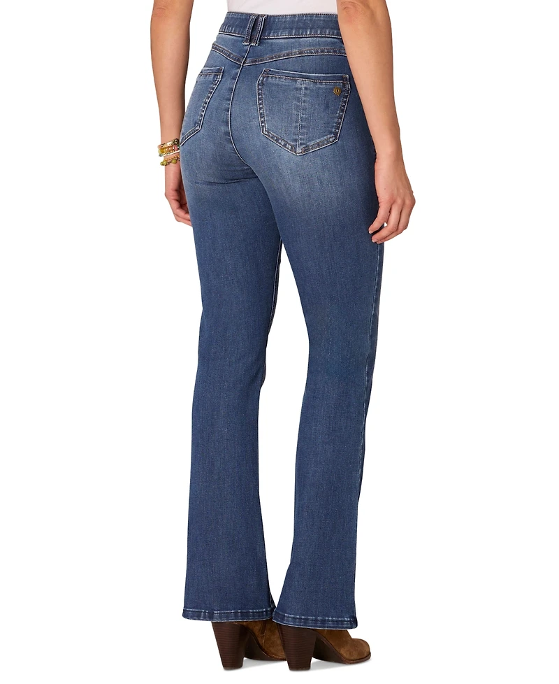 Democracy Petite "Ab"solution Luxe Touch Itty Bitty Bootcut Jeans