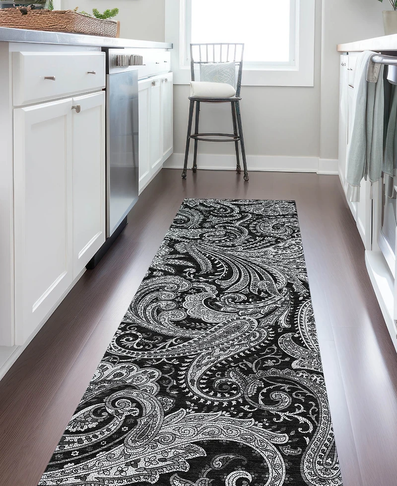 Addison Chantille Machine Washable ACN654 2'3"x7'6" Runner Area Rug