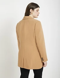 Eloquii Plus The 365 Semi Stretch Two Button Blazer