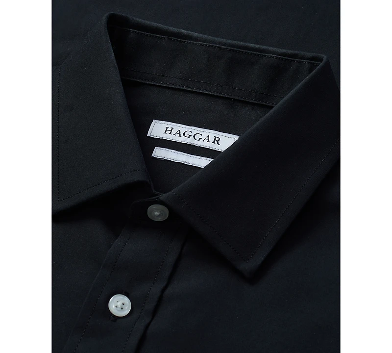 Haggar Men's Classic-Fit Premium Comfort Dress Shirt
