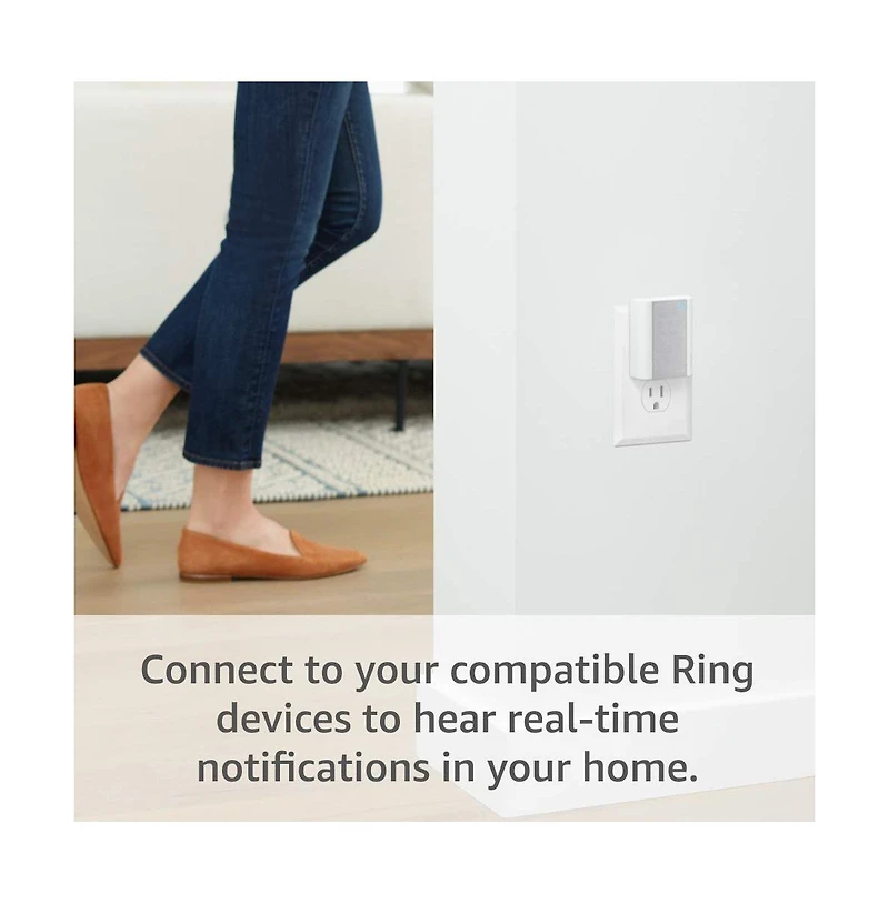 Ring Video Doorbell Wired 1080p Hd motion detection + Chime audio notifications