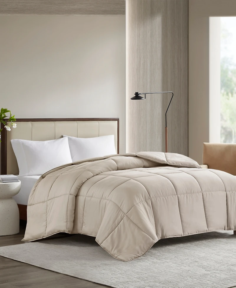 Madison Park Winfield Cotton Percale Luxury Down Alternative Comforter, Twin/Twin Xl