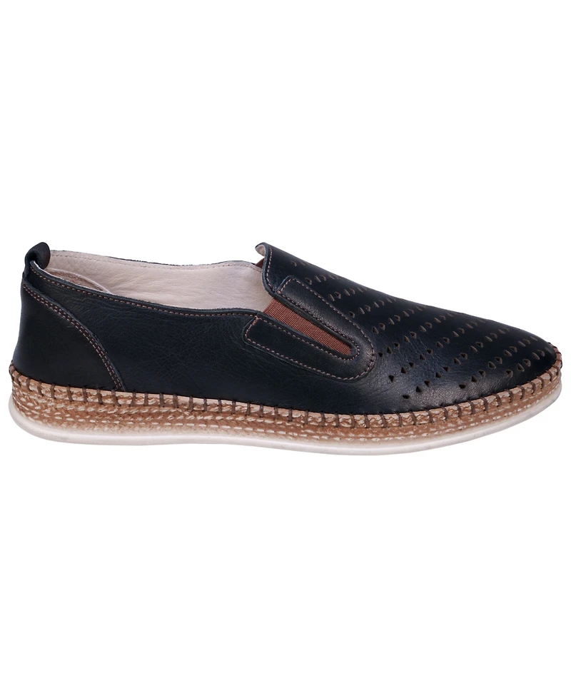 Cools 21 Women's Amillie Perforated Leather Flats