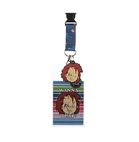 Chucky Horror Movie Lanyard and Charm Accessory