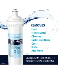 Replacement Filter for Cs-2500P Water Filtration System