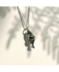 Astor & Orion Good Luck Charm Necklace Silver