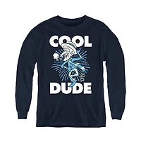 The Year Without A Santa Claus Youth Cool Dude Long Sleeve Sweatshirt