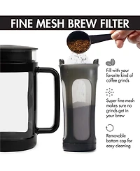 Primula Logan 1.6 qt. Cold Brew Coffee Maker with Protective Holder Filter