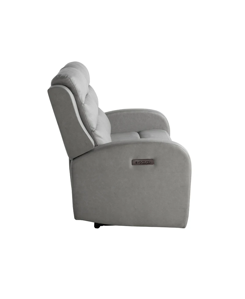 Relax A Lounger 54.7"W Polyester Akron Power Reclining Loveseat
