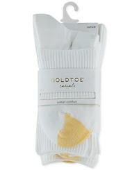 Gold Toe Women's 6-Pack Casual Turn Cuff Socks