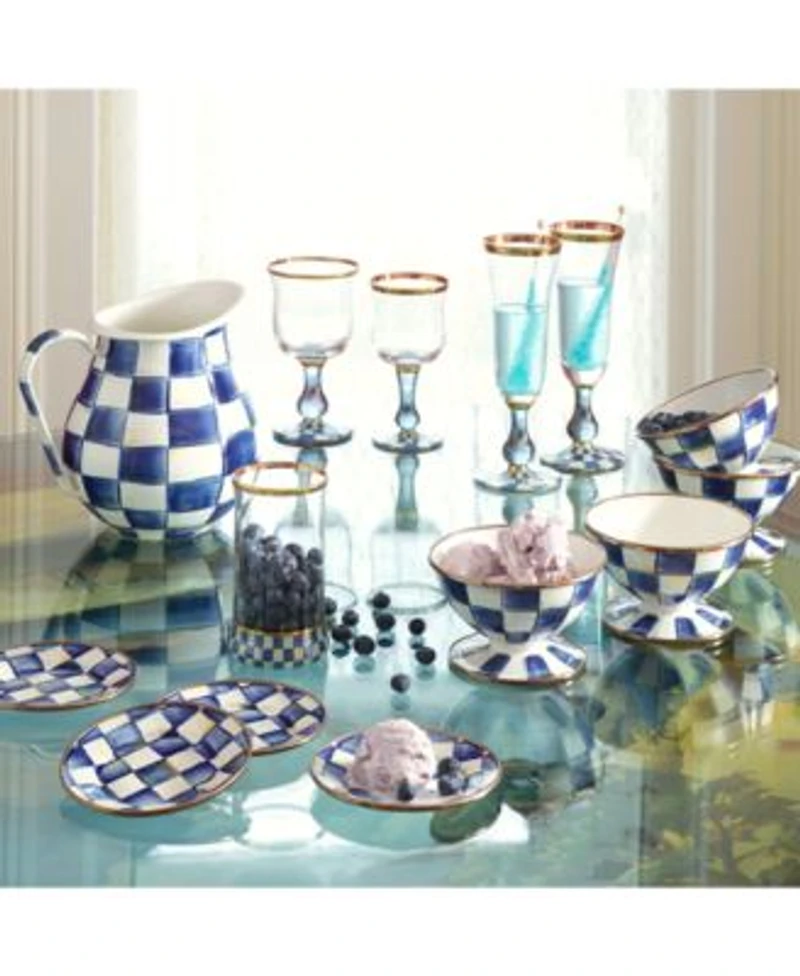 Mackenzie Childs Royal Check Collection